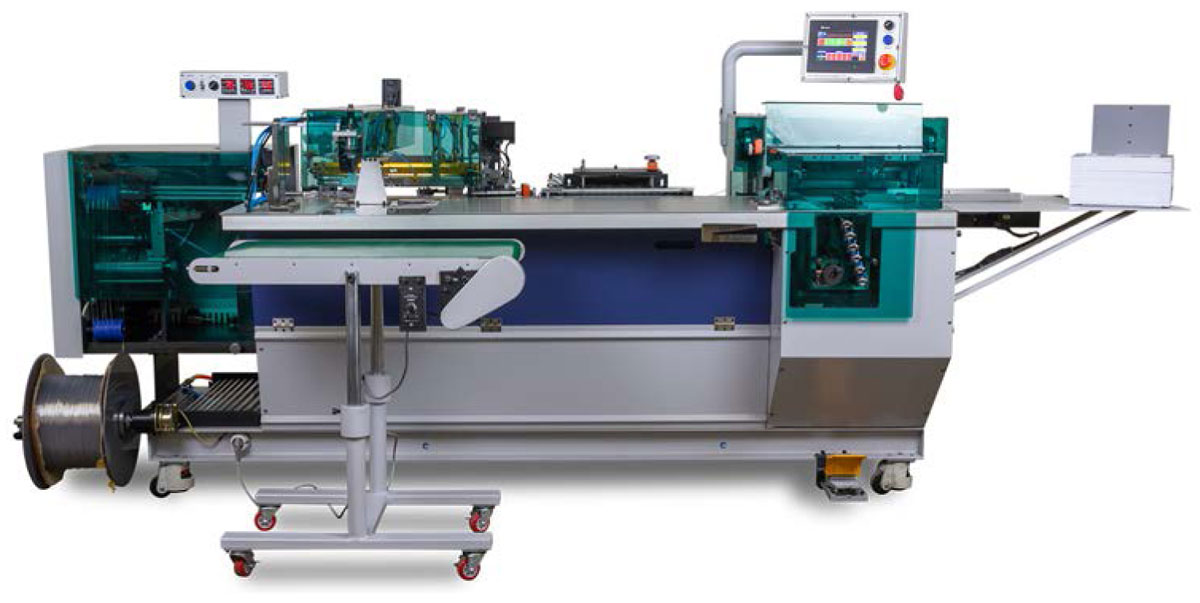 Automatic Plastic Coil Punch & Bind Machine - Binding Edge